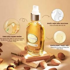 Dầu Dưỡng Thể Hạnh Nhân L'Occitane Almond Supple Skin Oil Làm Mềm, Phục Hồi Da Săn Mịn 100ml