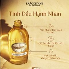 Dầu Dưỡng Thể Hạnh Nhân L'Occitane Almond Supple Skin Oil Làm Mềm, Phục Hồi Da Săn Mịn 100ml