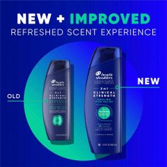 Dầu Gội Xả Trị Gàu Head & Shoulders 2 In 1 Clinical Strength Giảm Ngứa Chuyên Sâu 400ml