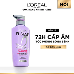Dầu Gội Dành Cho Da Đầu Khô L'Oreal Paris Elseve Hyaluron Moisture 72H Moisture Filling Shampoo 400ml