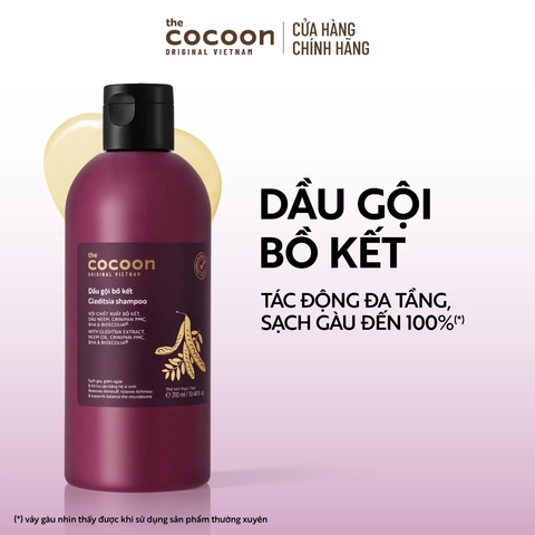 Dầu Gội Bồ Kết Cocoon Gleditsia Shampoo 310ml