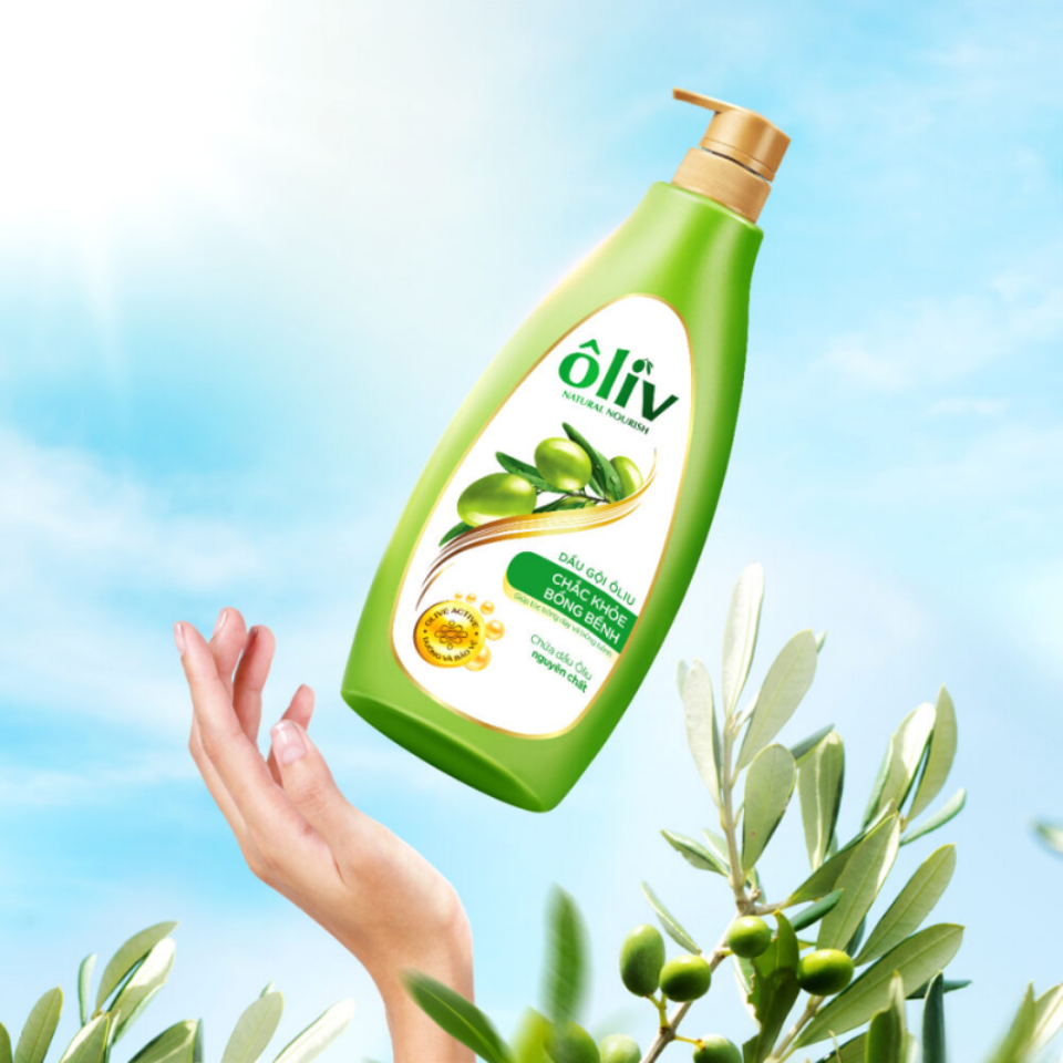 Dầu Gội Ôliv Natural Nourish Olive Shampoo 650ml + Dầu Tắm Ôliv Natural Nourish Dưỡng Ẩm 250ml