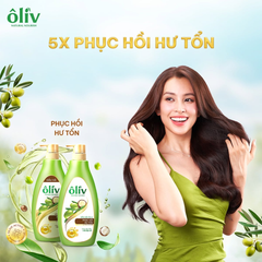 Dầu Gội Ôliv Natural Nourish Olive Shampoo 650ml + Dầu Tắm Ôliv Natural Nourish Dưỡng Ẩm 250ml