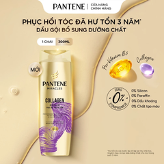 Dầu Gội Pantene Miracles Silicone-Free Pro-V Shampoo 300ml
