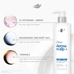 Dầu Gội Dove Derma Scalp For Oily Scalp Shampoo 340ml