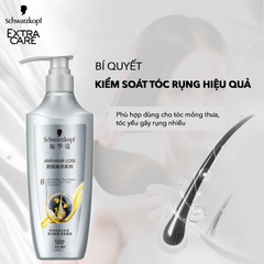 Dầu Gội Schwarzkopf Anti-Hair Loss Conditioning Repair Shampoo Hỗ Trợ Giảm Rụng Tóc 400ml