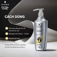 Dầu Gội Schwarzkopf Anti-Hair Loss Conditioning Repair Shampoo Hỗ Trợ Giảm Rụng Tóc 400ml
