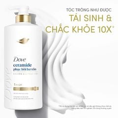 Kem Xả Serum Dove Ceramide Phục Hồi Hư Tổn 610g