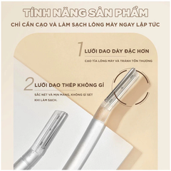 Dao Cạo Mày Judydoll Translucent Eyebrow Trimmer