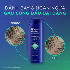 Dầu Gội Trị Gàu Head & Shoulders Clinical Strength Shampoo 400ml