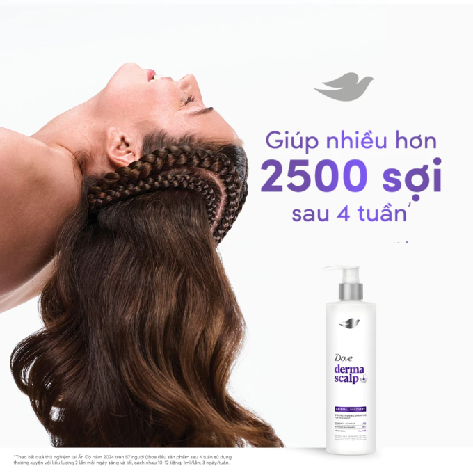 Dầu Gội Dove Derma Scalp For Oily Scalp Shampoo 340ml
