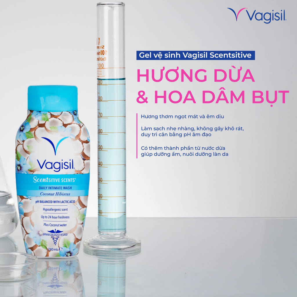 Dung Dịch Vệ Sinh Vagisil Daily Intimate Wash 240ml
