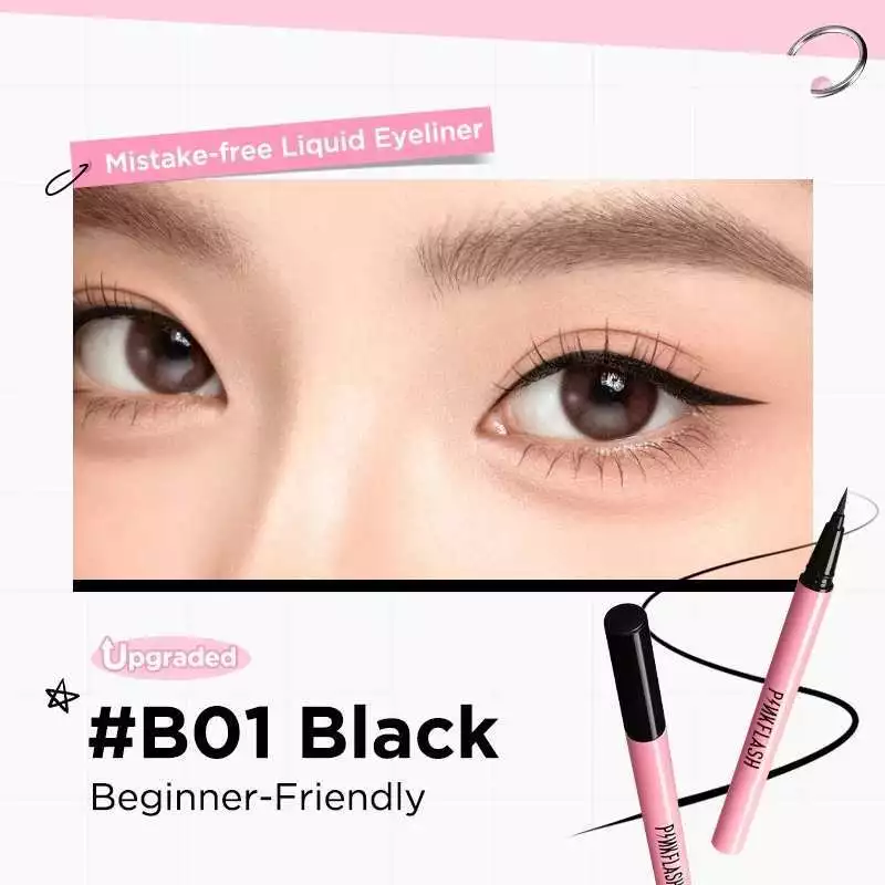 Bút Kẻ Mắt PinkFlash WaterProof Easy Eyeliner PF-E01 0.6g