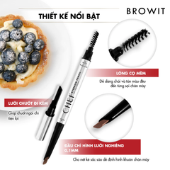 Chì Kẻ Mày Browit Chef Eyebrow Pencil Giúp Định Hình Chân Mày Sắc Nét Và Tự Nhiên 0.15g