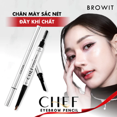 Chì Kẻ Mày Browit Chef Eyebrow Pencil Giúp Định Hình Chân Mày Sắc Nét Và Tự Nhiên 0.15g