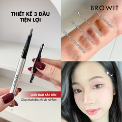 Chì Kẻ Mày Browit Chef Eyebrow Pencil Giúp Định Hình Chân Mày Sắc Nét Và Tự Nhiên 0.15g