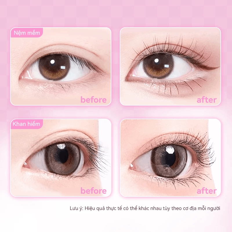 Kẹp Mi Pinkpunk Eyelash Curler Góc Rộng