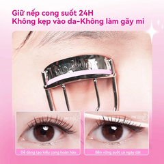 Kẹp Mi Pinkpunk Eyelash Curler Góc Rộng