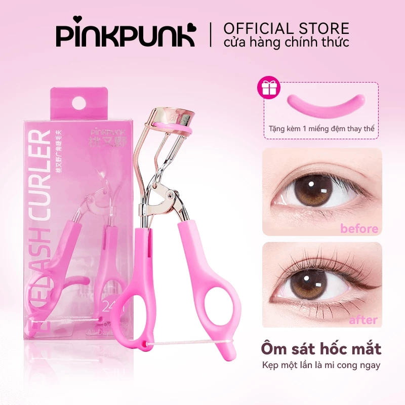 Kẹp Mi Pinkpunk Eyelash Curler Góc Rộng