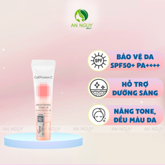 Kem Chống Nắng Cell Fusion C Brightening Tone Up Sunscreen 100 SPF50+ PA ++++ Nâng Tông Da