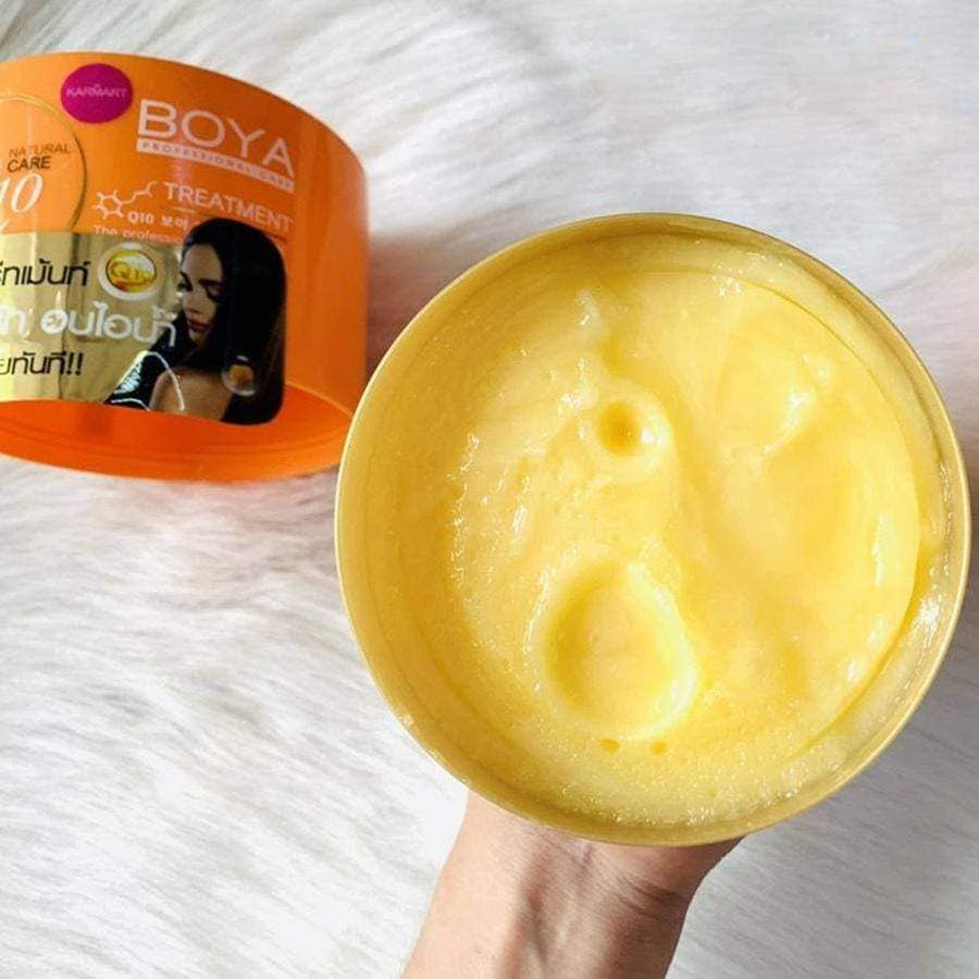 Kem Ủ Tóc Boya Q10 Treatment Hair Mask Nuôi Dưỡng Phục Hồi Tóc Hư Tổn 500g