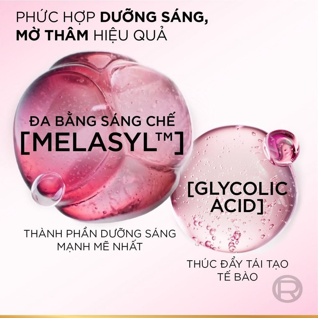 Kem Dưỡng Sáng Da L’Oreal Paris Glycolic-Bright Matte Luminizing Cream Cấp Ẩm, Mờ Thâm 30ml