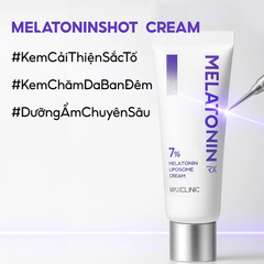 Kem Dưỡng Maxclinic 7% Melatonin Liposome Cream RX Hỗ Trợ Trẻ Hóa, Dưỡng Sáng Tăng Độ Đàn Hồi 50ml