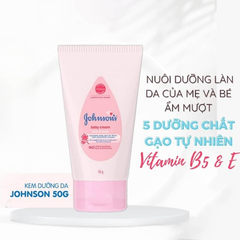 Kem Dưỡng Ẩm Chống Nứt Nẻ Da Johnson's Baby Cream Face & Body 50g