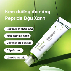 Kem Dưỡng Ẩm, Làm Dịu Da Beplain Mung Bean Pore Tight Up Soothing Cream 60ml