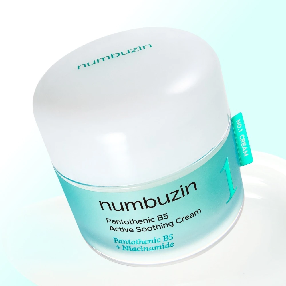 Kem Dưỡng Numbuzin No.1 Pantothenic B5 Active Soothing Cream Làm Dịu Da 80ml