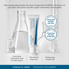 Kem Dưỡng Dr.Melaxin TX Cream Dưỡng Sáng Da, Mờ Vết Nám Tàn Nhang 50g