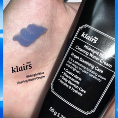Gel Dưỡng Ẩm Klairs Midnight Blue Clearing Water Cream Làm Dịu & Phục Hồi Da Ban Đêm 50g