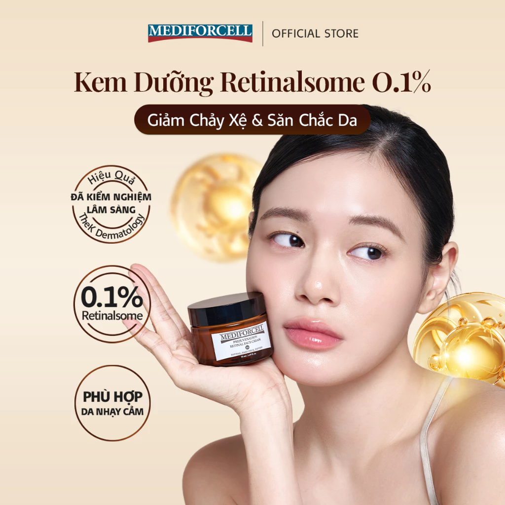 Kem Dưỡng Mediforcell Prejuvenation Retinal Face Cream Dưỡng Ẩm Và Giảm Nếp Nhăn 50ml