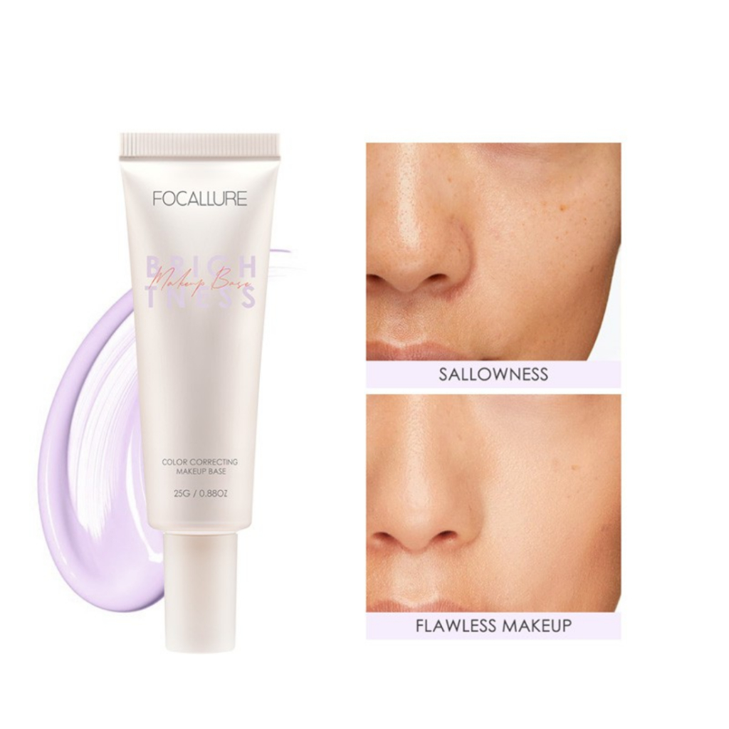 Kem Lót Focallure Color Correcting Makeup Base Che Phủ Khuyết Điểm, Làm Đều Màu Da 25g