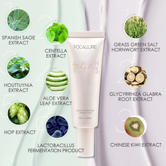 Kem Lót Focallure Color Correcting Makeup Base Che Phủ Khuyết Điểm, Làm Đều Màu Da 25g