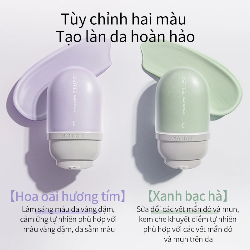 Kem Lót Ositree Color Correcting Makeup Base Hiệu Chỉnh Sắc Tố Da, Cấp Ẩm 32g