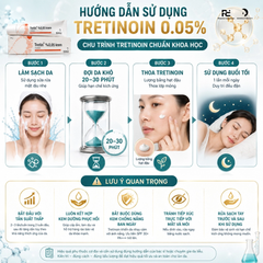 Kem Trị Mụn Bailleu Tretin Krem %0.05 Tretinoin Giảm Mụn, Trẻ Hóa Da 30g