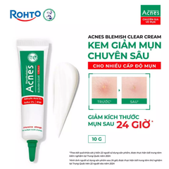 Kem Chấm Mụn Acnes Blemish Clear Cream Giảm Mụn Chuyên Sâu 10g