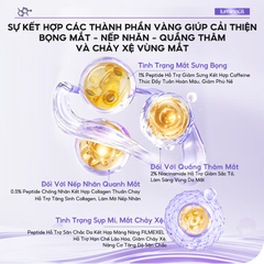 Kem Dưỡng Da Mắt Colorkey Luminous Ginseng Brightening & Uplifting Eye Cream Hỗ Trợ Làm Sáng, Nâng Cơ 20ml