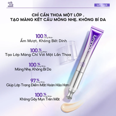 Kem Dưỡng Da Mắt Colorkey Luminous Ginseng Brightening & Uplifting Eye Cream Hỗ Trợ Làm Sáng, Nâng Cơ 20ml