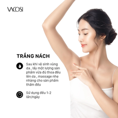 Kem Dưỡng Vùng Nách Vacosi Whitening Armpit Cream Làm Sáng Vùng Da Dưới Cánh Tay 30ml