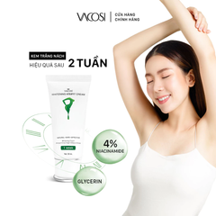Kem Dưỡng Vùng Nách Vacosi Whitening Armpit Cream Làm Sáng Vùng Da Dưới Cánh Tay 30ml