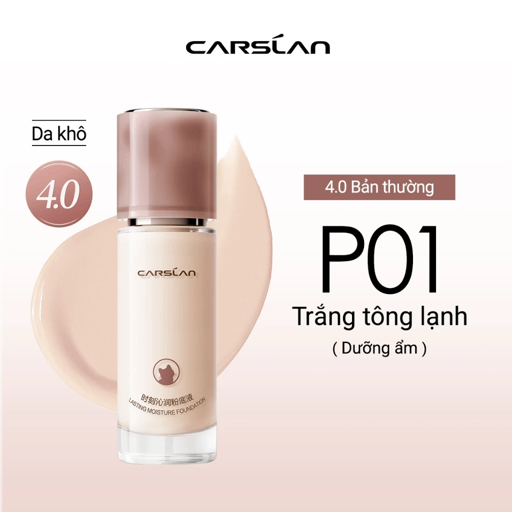 Kem Nền Carslan Lasting Moisture Foundation Ẩm Mịn Lâu Trôi 30g