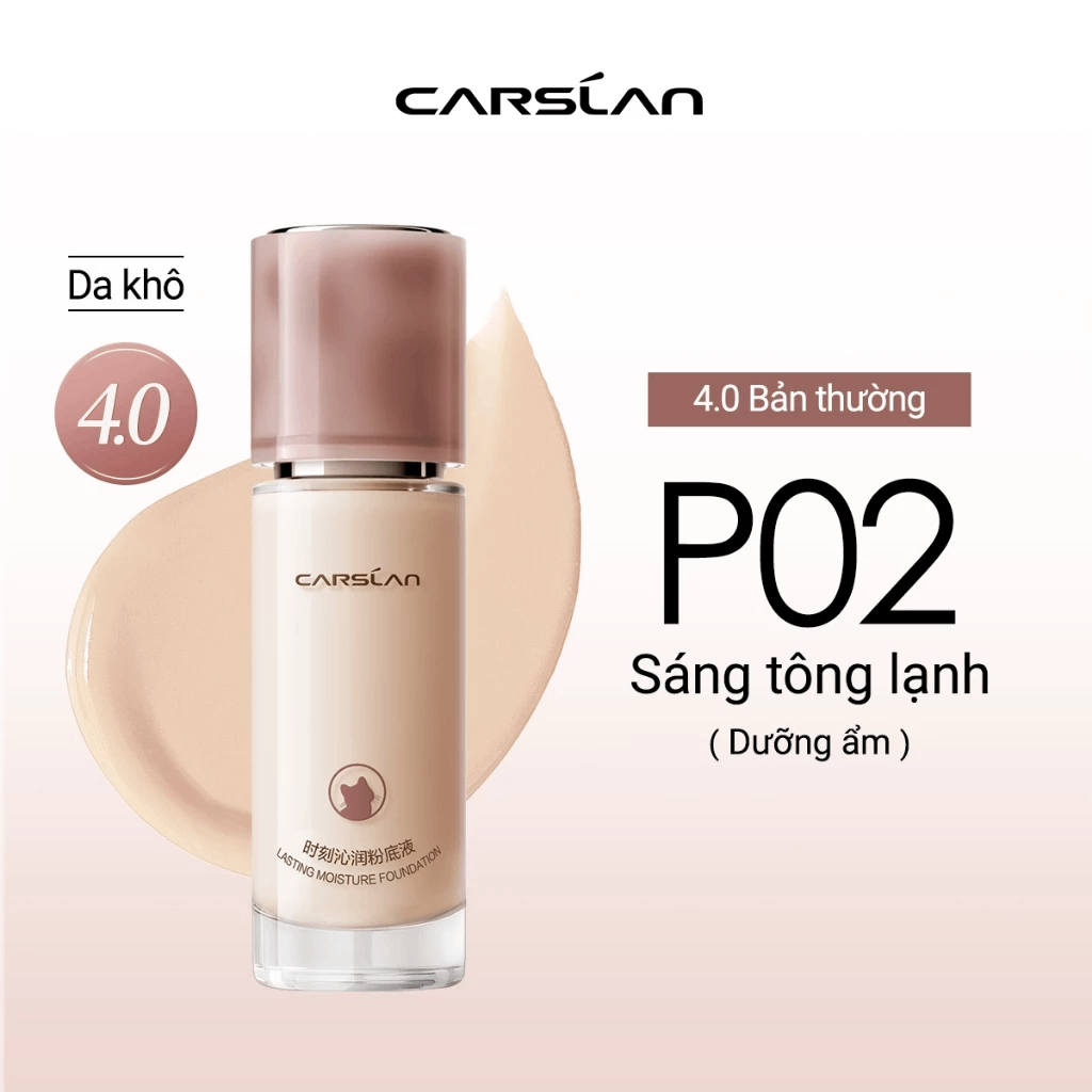 Kem Nền Carslan Lasting Moisture Foundation Ẩm Mịn Lâu Trôi 30g