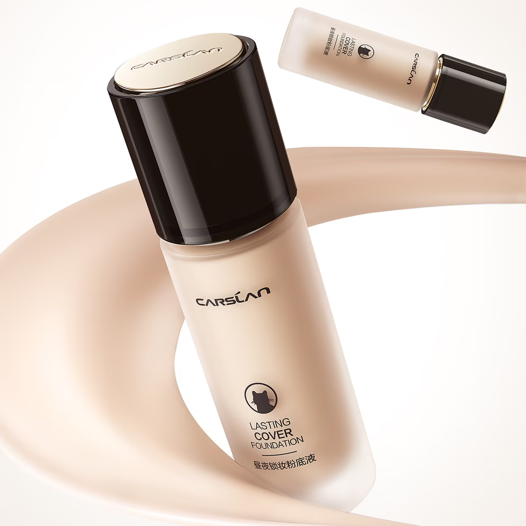 Kem Nền Carslan Lasting Cover Foundation Kiềm Dầu Lâu Trôi 30g