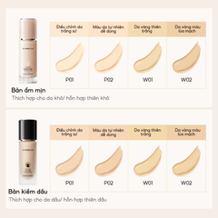 Kem Nền Carslan Lasting Cover Foundation Kiềm Dầu Lâu Trôi 30g
