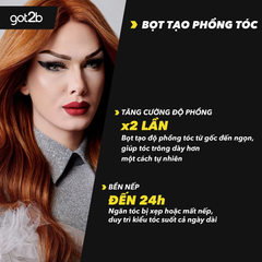 Bọt Tạo Phồng Cho Tóc Got2b Volumania Mousse 24h 250ml