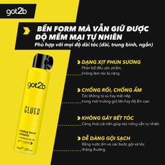Xịt Giữ Nếp Tóc Got2b Hairspray 300ml