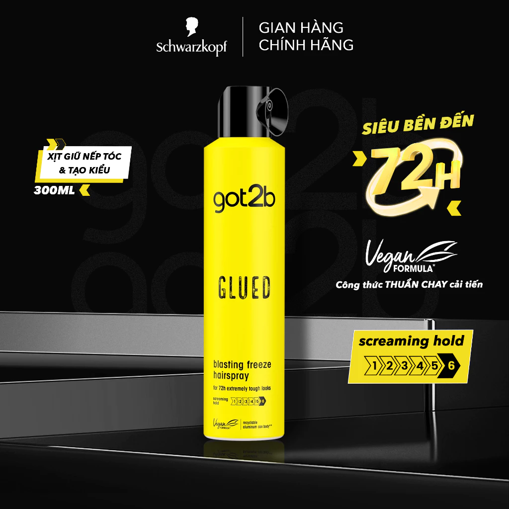 Xịt Giữ Nếp Tóc Got2b Hairspray 300ml