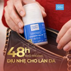 Lăn Khử Mùi Martiderm Driosec Dermoprotect Roll-On Chống Tiết Mồ Hôi 50ml